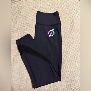 Peloton Leggings with Multicolor Logo